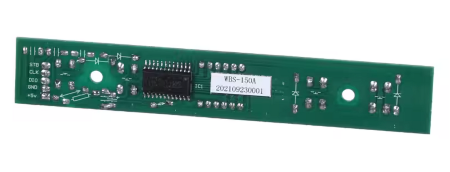 Magic Chef 1002-03-V2-080121, 3S6404058-9.5, JS190117 GY, Right Door PCB for MCWBC24DST