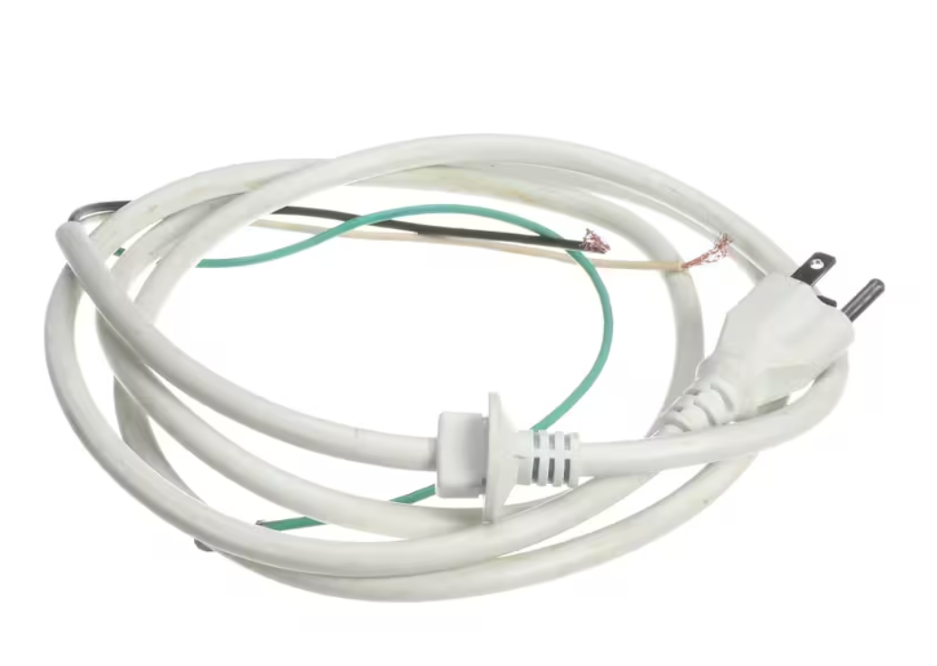 Magic Chef 17438100000586 Power Cord, White, for MCSTCW16W2/MCSTCW21W2/MCSTCW20W6