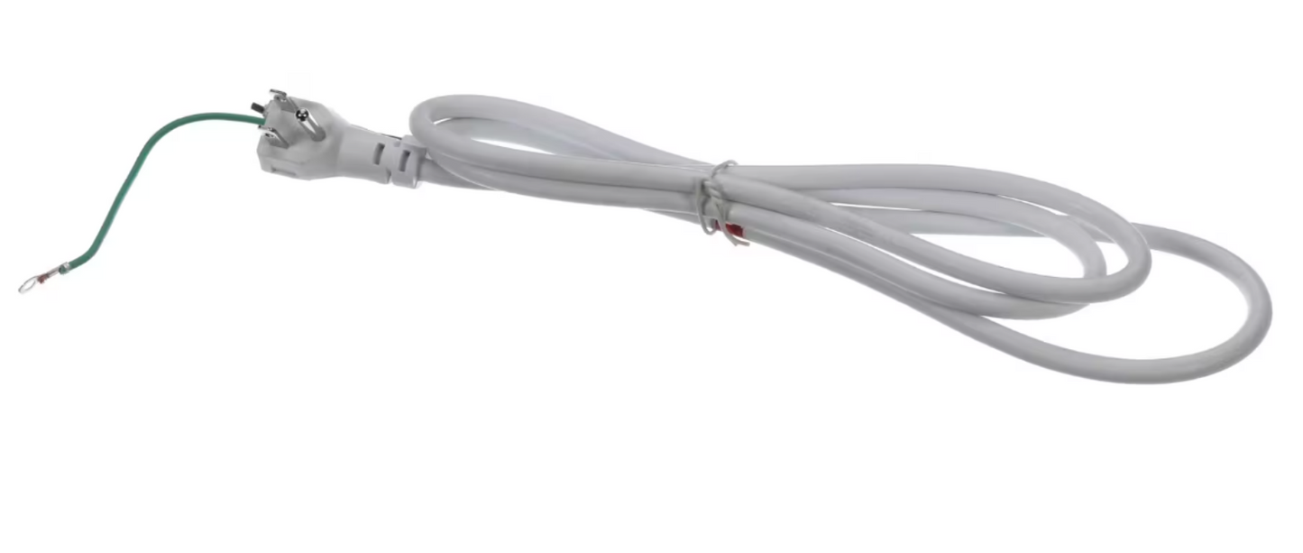 Magic Chef 80603140180A Power Cord, White, 120V