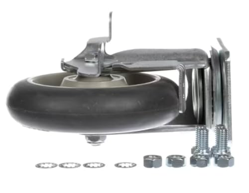 Fits Lakeside 27510810 Caster Kit, Gray, Swivel/Brake, 5", REP RP, DNT