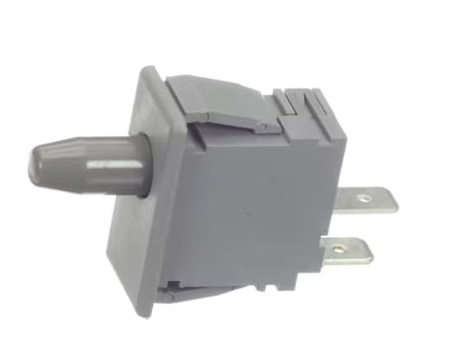 Fits Southbend Range 5000 4(2)/250 5E4 T85 4A 1/10HP 25-250V AC R3 Ignition Switch, Push Button, 4 A 125V/2A 250V for HDG-24, HDG-24-M, HDG-36