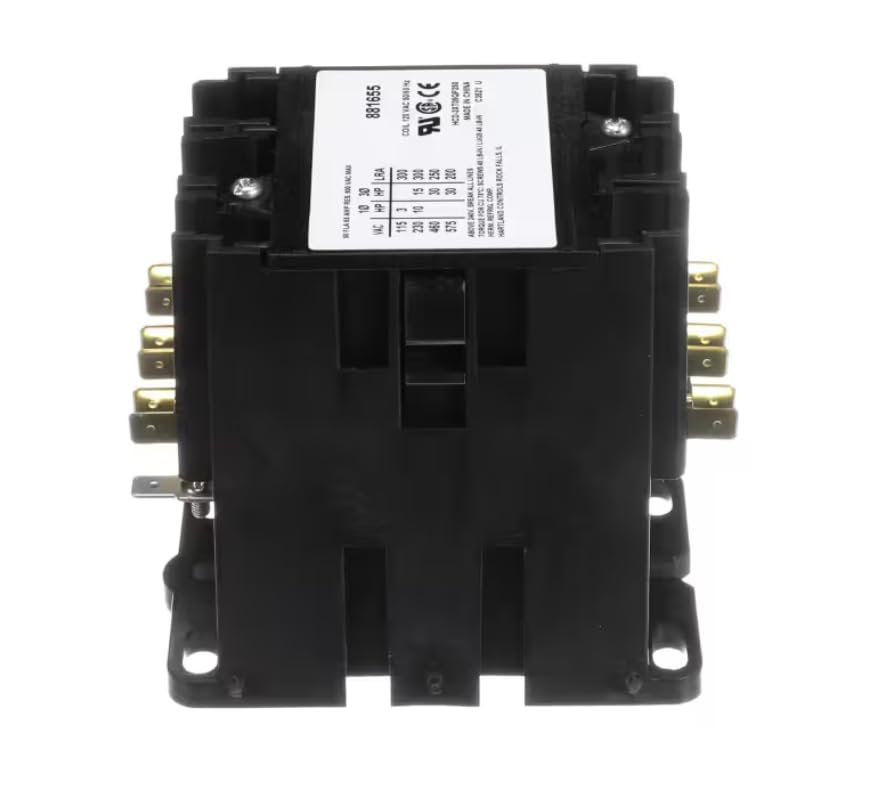 Fits Vulcan Hart HCD-3XT05QP250 C3521 Contactor, 110-120V, 50/60HZ, 50A, 3 Pole for C24EA10, C24EA6, C24GA10