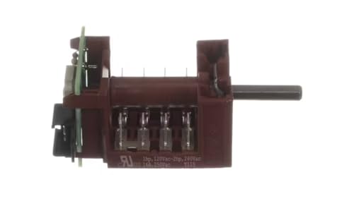Fits Electrolux Professional 800400 09-19/1734 Commutator/Rotary Switch, 9 Position, 10K Potentiometer for MAIHAAEOAO, MAIHABEOAO, MAIQFAH4AO