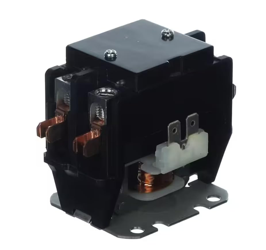 Fits Rheem CY2XQ04CG E251020 3524 IEC60947-4-1 Contactor, 2 Pole, 24VAC 50/60HZ Coil, 40FLA, 50A RES