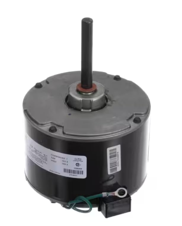 Fits Lennox 27H4501 7A010 G24C Motor, Condenser, 208-230 Volt, 1 PH, 60HZ, 1/6 HP, 1075 RPM, 48 Frame for GCS16-413-100-08, GCS16-411-100-06, GCS16X-411-100-06