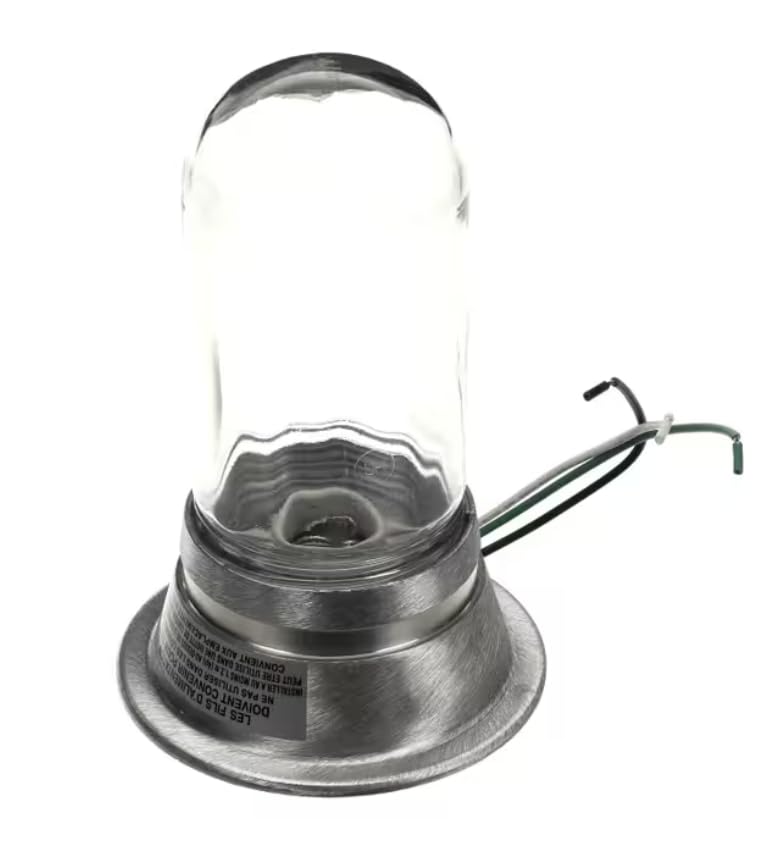 Fits Accurex A19 08/19 L55-SERIES Light Fixture with Glass Globe, Incandescent, Hood, 120 Volt, 100 Watt Max for RAH090H0HB4BAA-P2046
