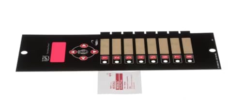 Fits Duke 214-30000-28D SPD 6828 Overlay/Mylar Replacement Assembly, FBB for FBB-EO-208, FBB-EC-230, FBB-NC-120-H