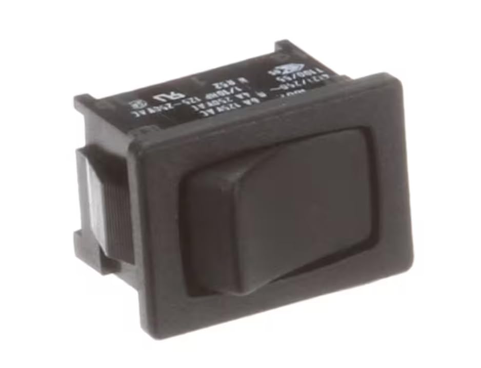 Fits BKI 1801 6A 250VAC T100/55 1/10HP R52 Reset Switch, Ignition Module, 6 Amp 125 Volt, 4 Amp, 250 Volt for FKG-F, FKG, FKG-FC