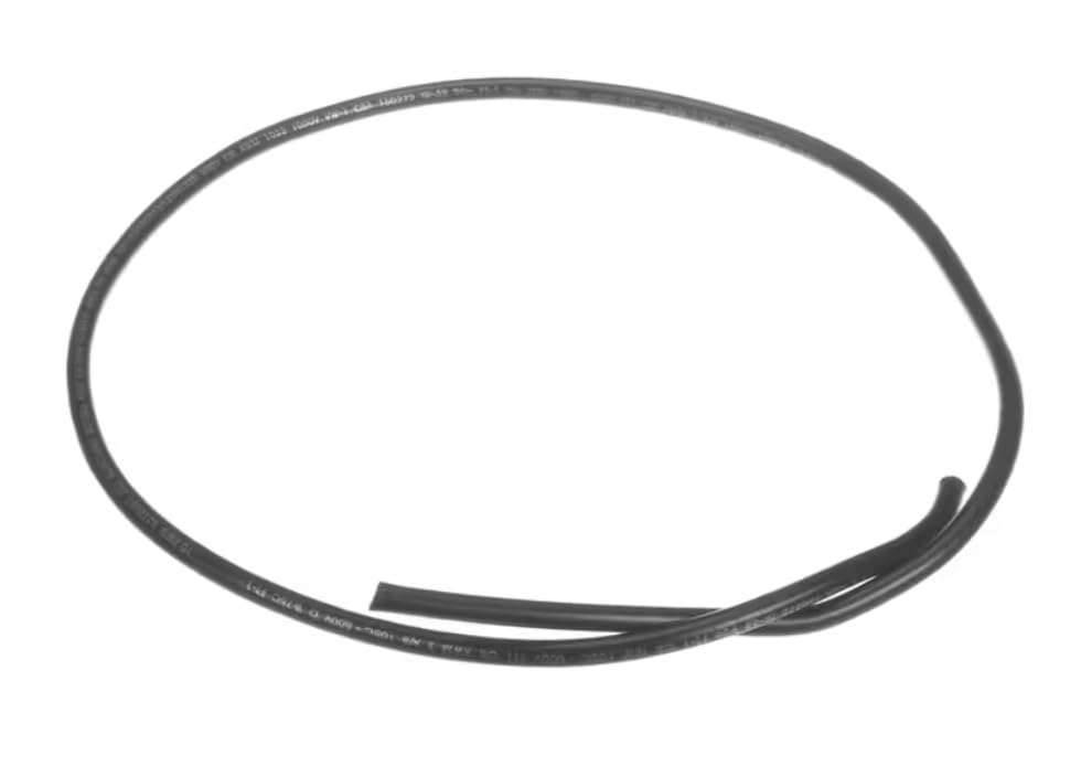 E215661 Wire, Black, #10, 105 Degree