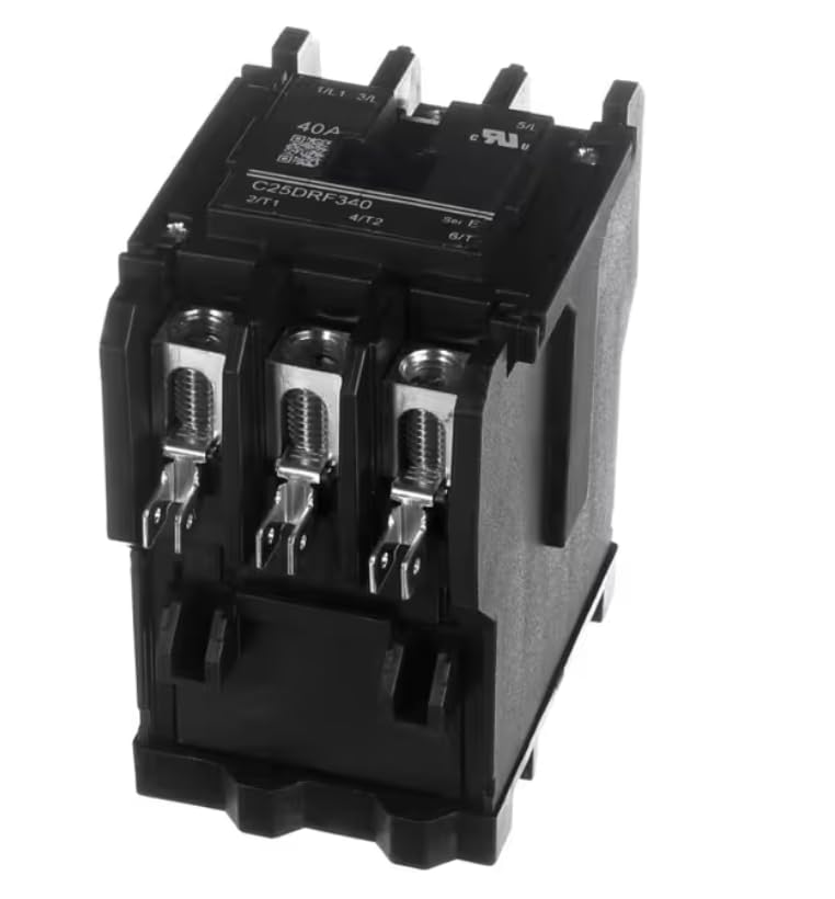 Fits Hardt SER. E 40FLA, 50 A. 230327 40A Contactor, 24 Volt Coil, 50/60HZ, 3 Pole