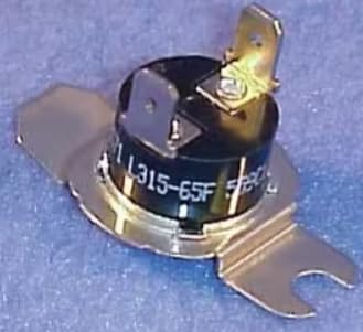 A2043 315-65F Hi Limit Thermostat, L315-65F, Dryer for DBVH510EH0WW, DPSB620EC1CC, DSKS433EB1WW