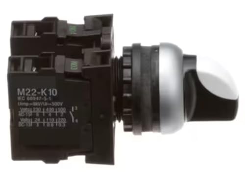 Fits Salvajor M22-K10 60947-5-1 Uimp=6kV/Ui=500V Selector Switch, Forward/Reverse for 200-SA-6-MRSS, MRSS, MRSS-LD