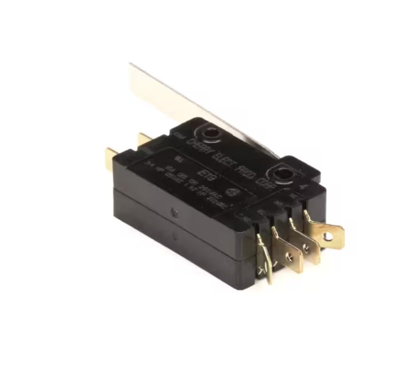 Fits Ultrafryer E19 15A 125 250VAC 3/4HP Microswitch, Lever, DPDT