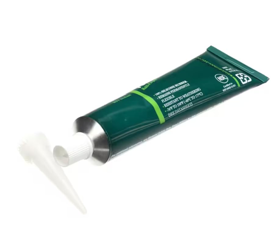 H05016K084WHT RTV Silicone Sealant, White, 3 Ounce Tube for C Series
