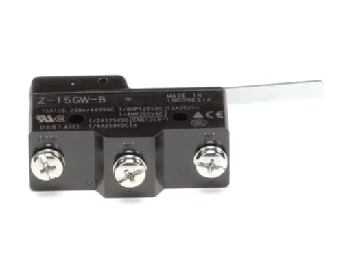 Fits Doyon 08814H1 Microswitch with Lever Actuator, 15A