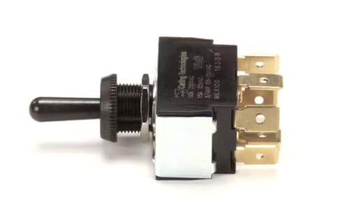 Fits Lang 1630R Toggle Switch, On/Off/On, Black for RF21S-D, RF21S-A, RF21S-H