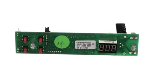 Fits Carter-Hoffmann 1707 HY-01 E336576 MOC3063 6090 FGLF0505-00 Control Board, 1 Channel, 1 Timer for CHLM223H, CHSM223H