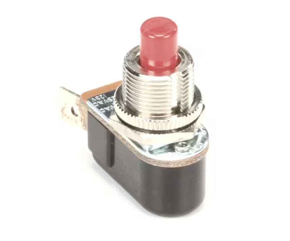 Fits Gold Medal Products 1706 R Switch, Red Push Button, Oil Dispense for 5021T, 2557, 5020ET