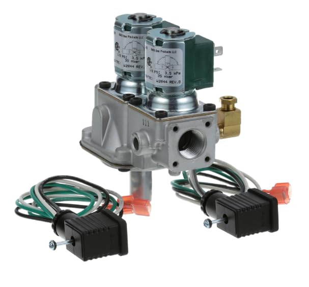 25 VAC. 50/60HZ 10.5 VA 3-6" W.C. 7.5 15 mbar 1/2 in 25V NG Solenoid Valve for Garland ECO-G-10, ICO-G-10-M, MCO-G-5
