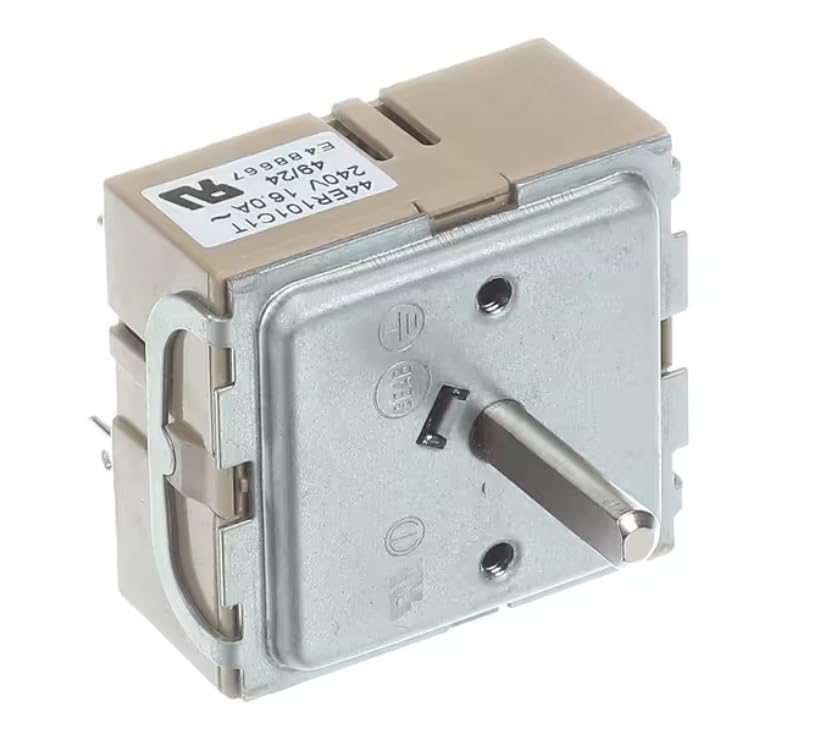 Fits Avanti 44ER101C1T 49/24 E488667 Infinite Switch, Cook Top, 240 Volt, 16 Amp for DER20P3S, DER24P3S, ER24P0WG