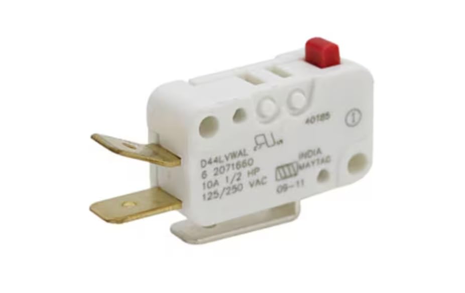 446V D44LVWAL 6 2071660 09-11 40125 Microswitch, Washer Lid for LAT8416AAE, LAT9306AAE, LAT9314AAM