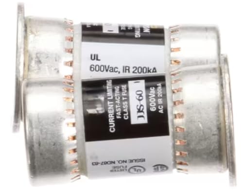 JJS-60 I ND87-83 Fuse, JJS-60, 60 Amp, 600 Volt, Pack of 2 for S-40, S-45, S-54
