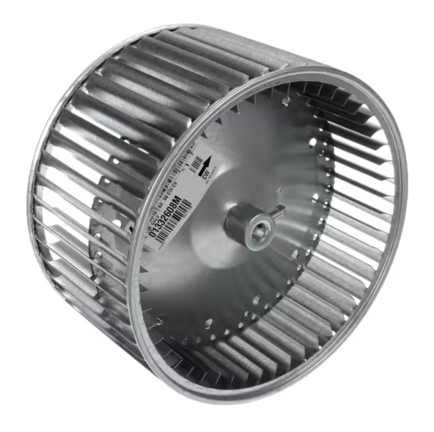 Fits Lennox 1SS 01332608M Blower, 10-5/8" x 6", 1/2" Bore for GS11Q3E-60-04, GS15X-40-02, CBX26UH-024-230-01