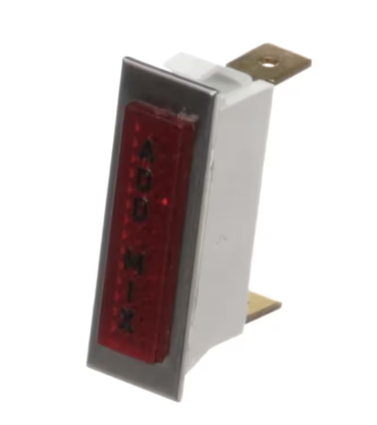 Fits Electro Freeze SOLICO CE 1915 1.2W MEX Indicator Light, Red, 28 Volt, Add Mix for CS4, CS600, CS700