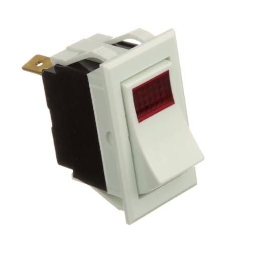 10A 250VAC 15A 125VAC 1/2HP 1620R On/Off SPST Lighted Rocker Switch for Vulcan Hart 148L, 148LC, 160LC