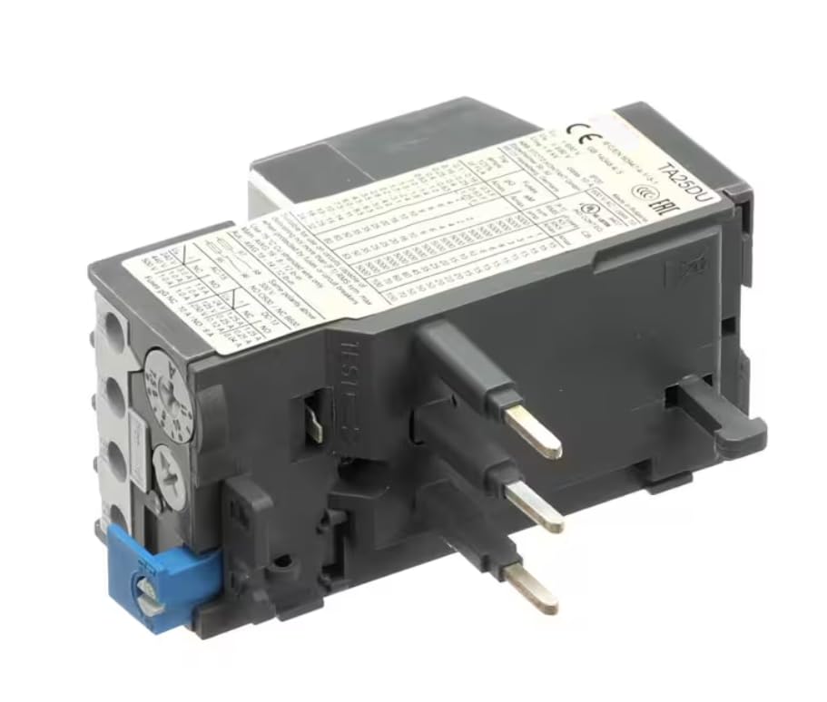 Fits LBC Bakery Equipment 60947-4-1-/-5-1 14048.4/.5 IP20 Thermal Overload Relay, 240 Volt, 1 Phase, Blower for LRO-1E5, LRO-1G5, LRO-2E5