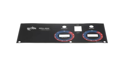 Fits Star 2M-Z9616 Label/Overlay, Control Panel, 50/75CBD/HD for 50BD, 50CBD, 50CHD