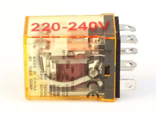 Fits Ice O Matic 62X22 Relay, 2 Pole, 240V, Water Purge for C25, C35, C45