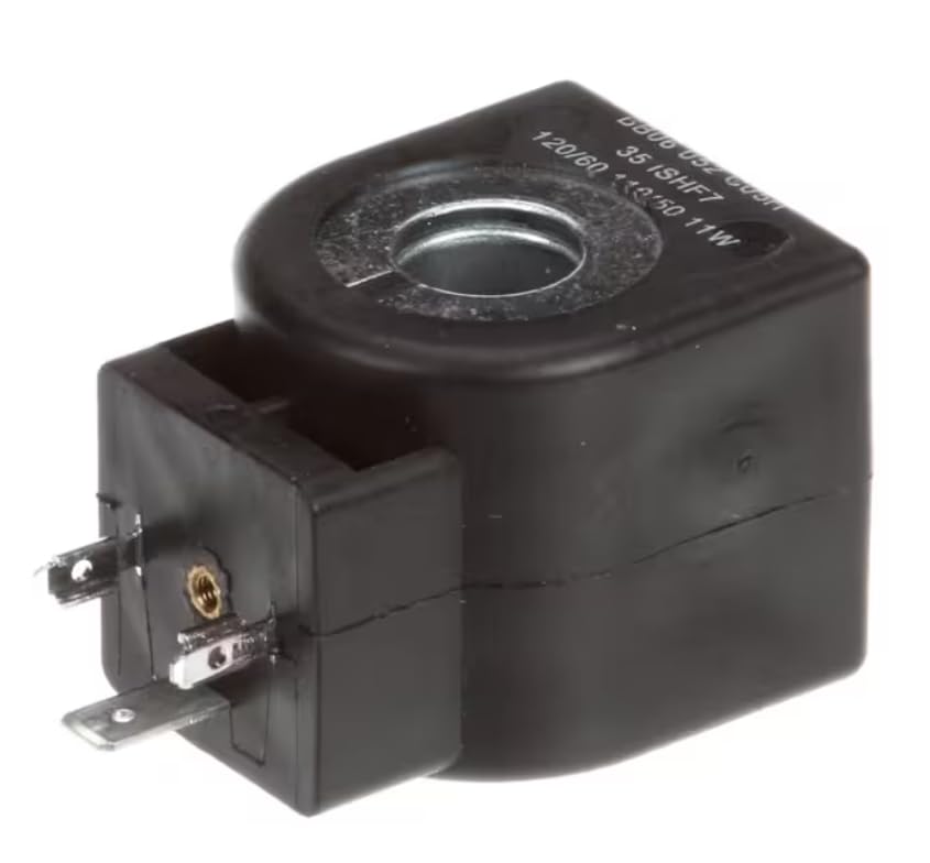 Fits Hobart C05H 35 ISHF7 Coil, Solenoid Valve, 120V, 60Hz for FT1000S-ER-BD, FT1000e-ER, FT1000-ADV