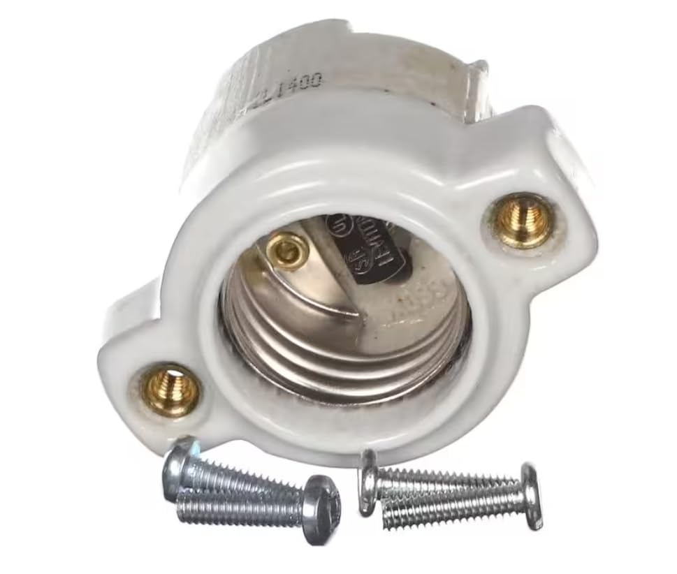 Fits Garland 2L1400 Lamp Socket Kit, Porcelain