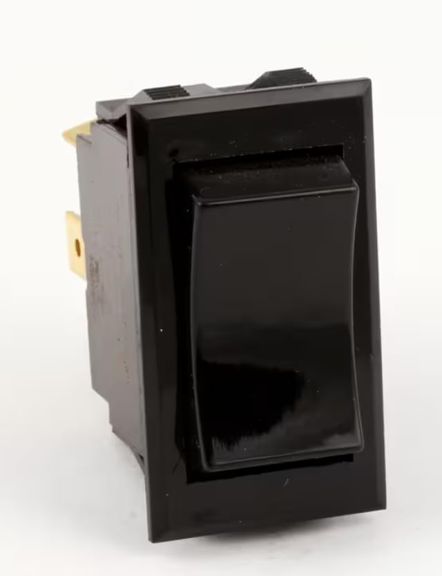 Fits Groen 1235 R 10A 250VAC 15A 125VAC 1/2 HP Switch, Power, Rocker, DPST for SSB-3E, VRC-6E, SSB-5G