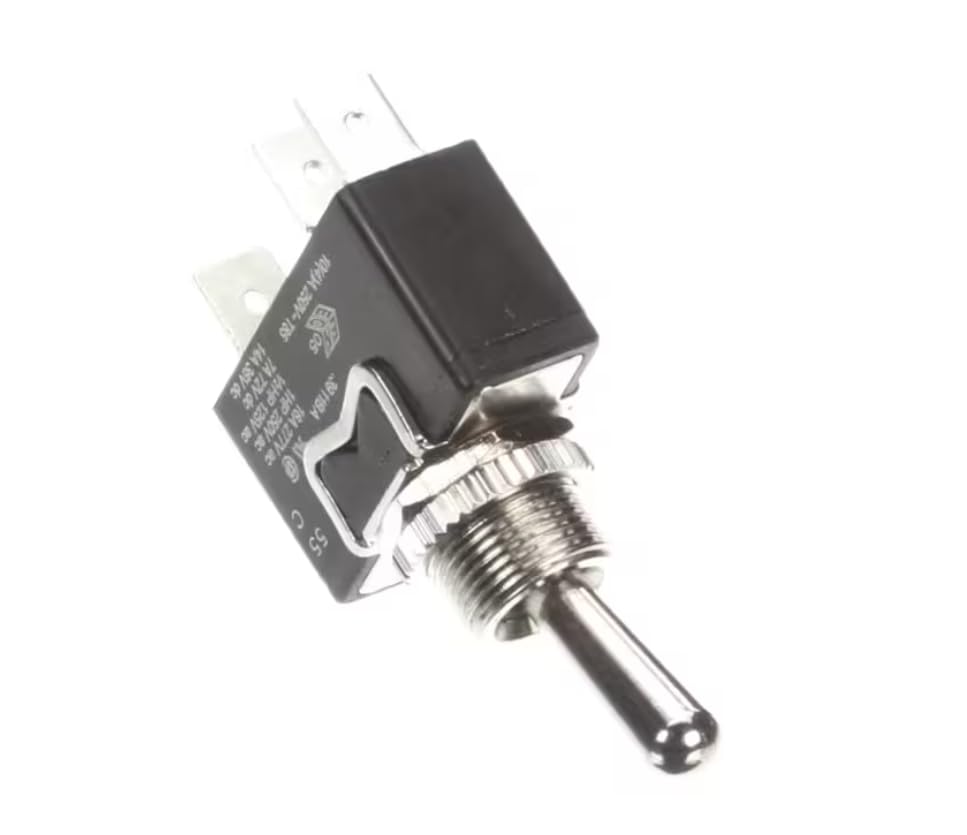 Fits Taylor .3911BA 16A 1HP 1/2 HP 7A 72V DC 14A 36V DC 10(40A 250V~ T85 Toggle Switch, Momentary On/On