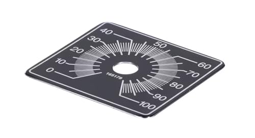 Fits Electro Freeze 165179 Dial Plate, Speed Control, 0-100 for HDM75A, HDM75A-1