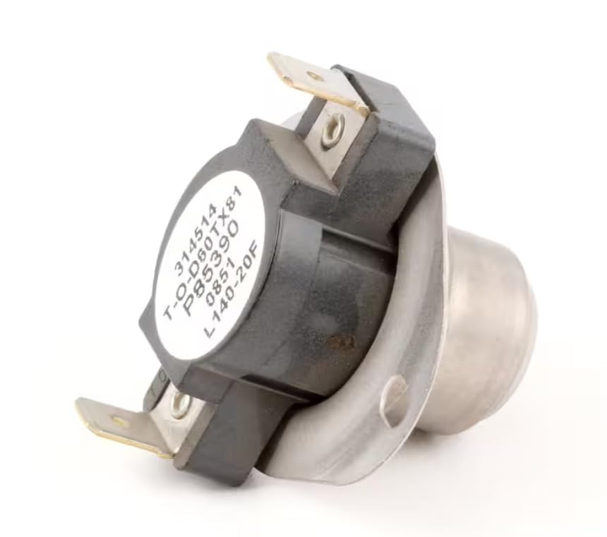 Fits AAON 314514 T-O-D60TX81 0851 Limit Switch/Thermostat, Main, L140-20F