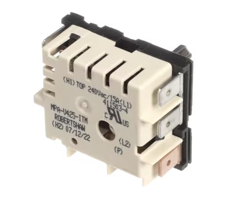 Infinite Switch 240V 15A – Fits Hobart MPA-V425-ITM for 36ESB, E12FP Models, Compatible with Robertshaw