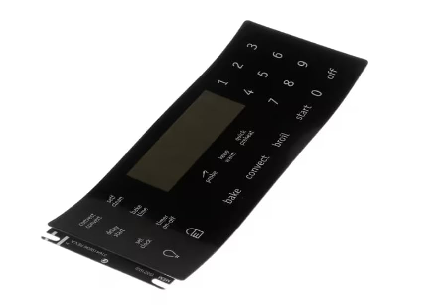 MEM (552103) REV.A Overlay, Control/Timer, ES515, Black, Range for CGIF3061NFB, CGIF3061NFC, CGIF3061NFD