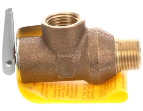 Fits Stero Dishwasher 1423W M7 Set 125 PSI 15,000 BTU/HR. Pressure Relief Valve, 1/2", 125 PSI for SD-2RA, SCT-94, SC-3