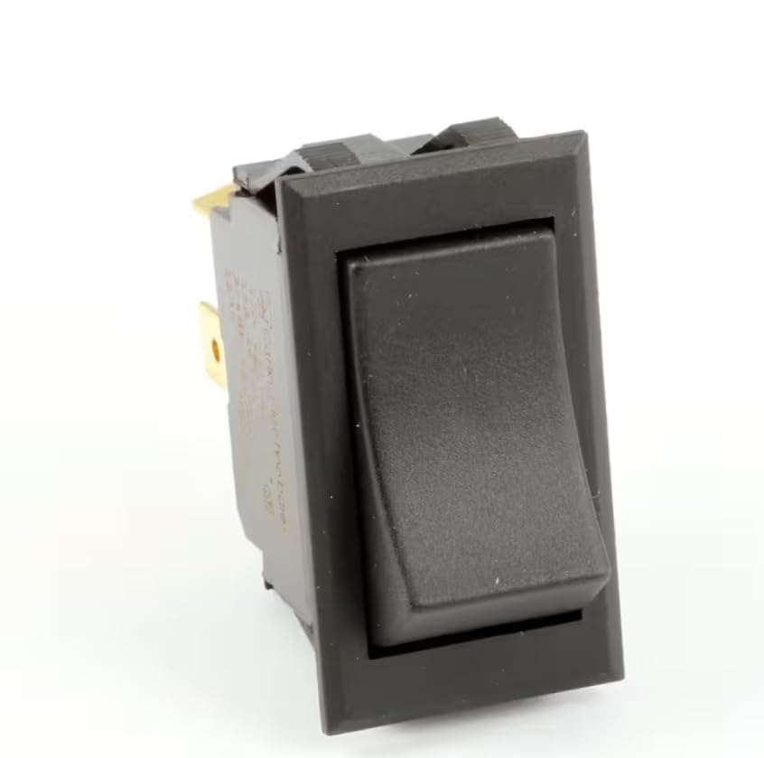 Fits Garland 10A 250VAC 15A 125VAC 3/4 HP 250VAC Switch, Rocker, DPST, Momentary for SCO-GS-20S, MO/WO 8000, SUMG-GS-20ESS