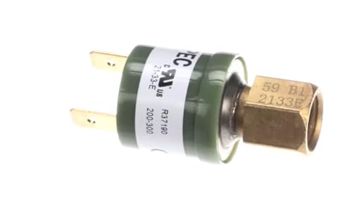 Fits AAON 59 B1 2133E R37190 21-33-E 200-300 HS300-28-0027 Pressure/Fan Cycle Switch, 200-300 PSI AR R22