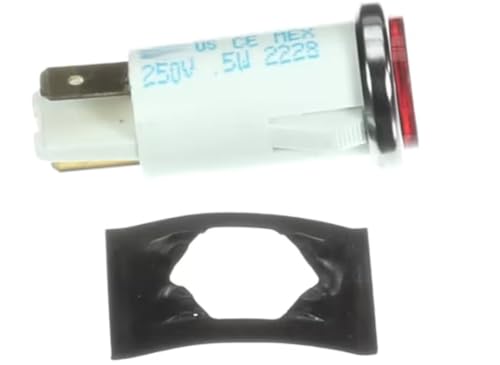 2228 250V 5W Indicator Light, Red, 250 Volt for 12-20RTM, 200-CT, 200-HFT