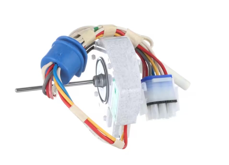 197D4968G011 92721ZT Fan Motor, 9.75 Volt DC, 3.25 Watt, Evaporator, Refrigerator for PSE25KBLJHTS, PSE25KSHBHSS, PSE25KSHEHSS