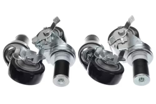 Fits Krowne 28-118 Stem Caster, Swivel with Lock, 3" Diameter, 220 Lbs Per Ca