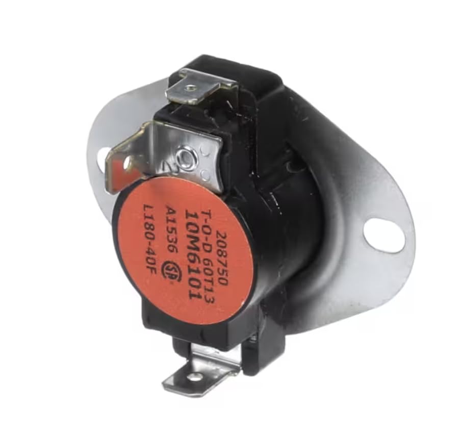 Fits Lennox 208750 10M6101 A1536 Limit Switch/Thermostat, L180-40F