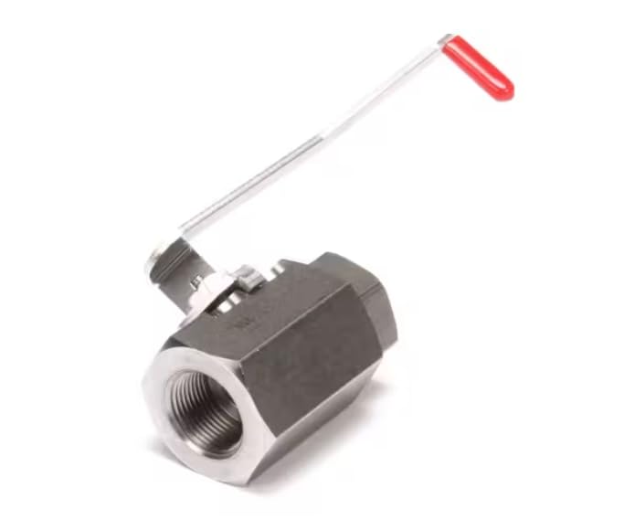 Fits Frymaster 110974 1 86-4-RT-6-FC37 720 psi CWP Drain Valve with Handle, 1", Right or Left for ESG35T, SM220, SR38