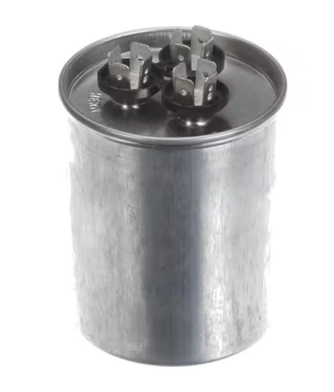 Fits Rheem 328P6005H44P31A45R 321910920338 Capacitor, 60 + 5uF, 440VAC, 50/60HZ, Round for RLPN-A048JK000, 13AJA42A01