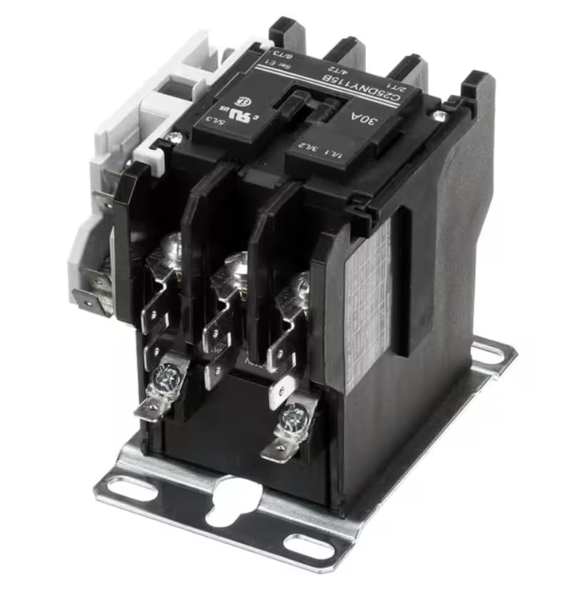Fits Hobart A600 P300 T4916 161205 30A C25DNY115B SER. E1 Contactor, 208-240V, 50/60HZ, 30A, 3 Pole for D340, D340C